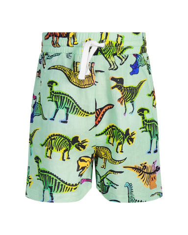 DINO POP EVERYDAY SHORTS IN AQUA