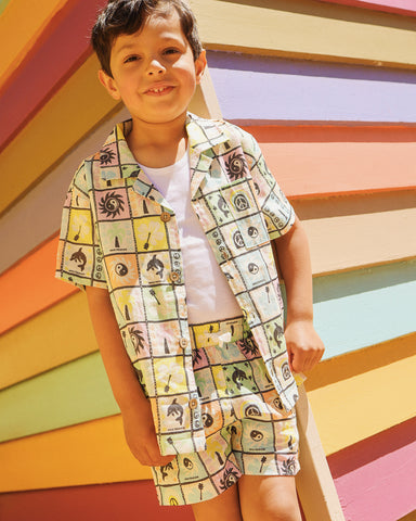 CHILL COVE SHIRT & SHORTS SET