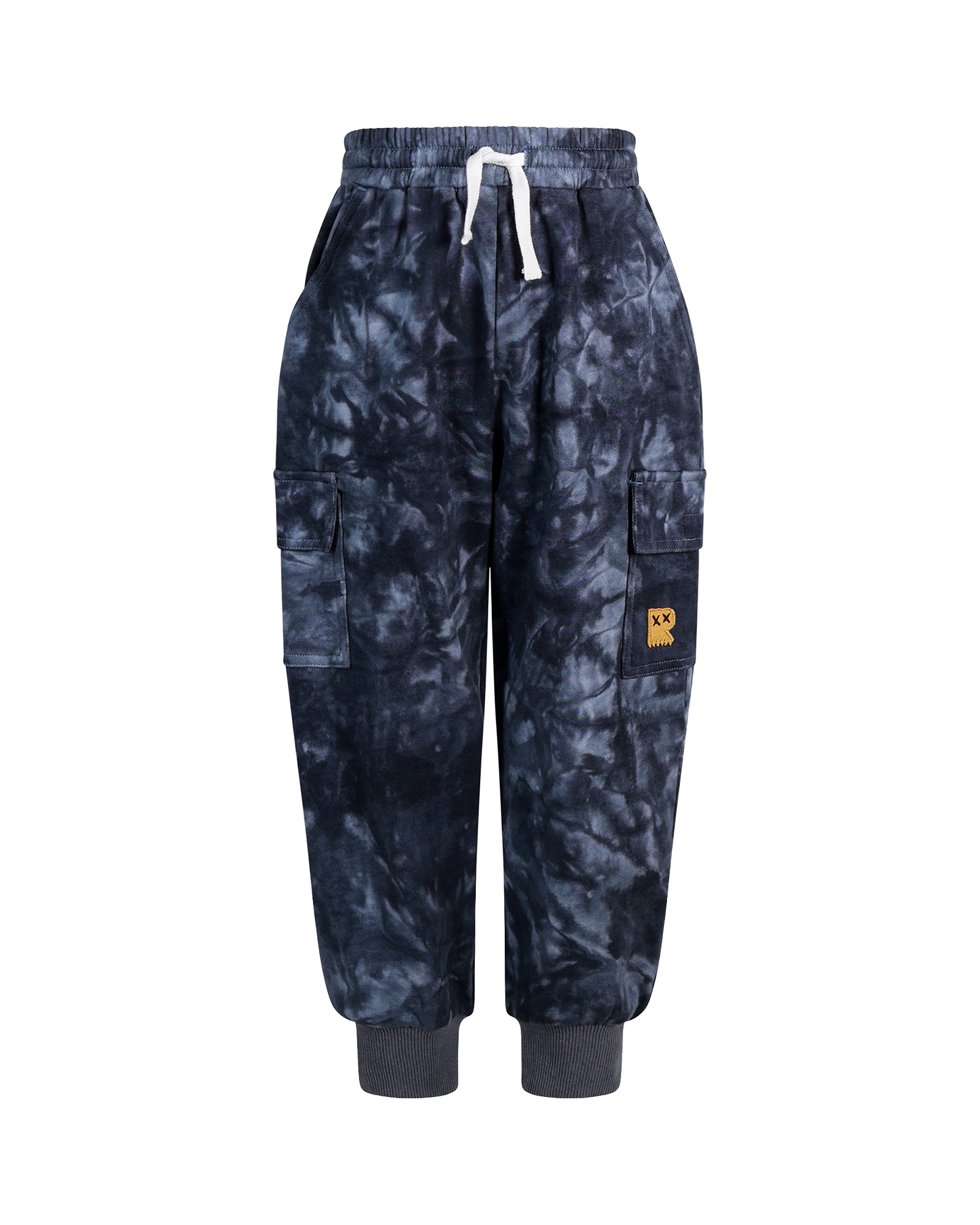 ROCK OUT CARGO TRACK PANTS IN SPACE GREY