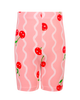 CHERRY SQUIGGLE LOLLY BIKE SHORT