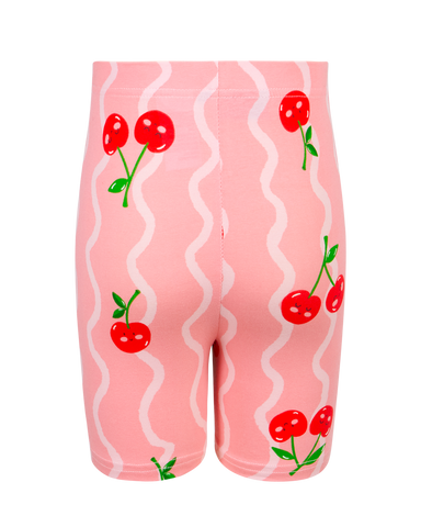 CHERRY SQUIGGLE LOLLY BIKE SHORT