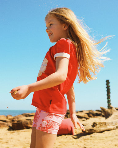 LOTS OF BOWS LOLLY BIKE SHORT