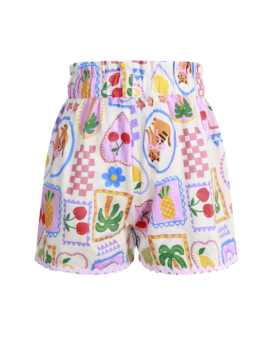 TROPICAL BEACH MARY WOVEN SHORT