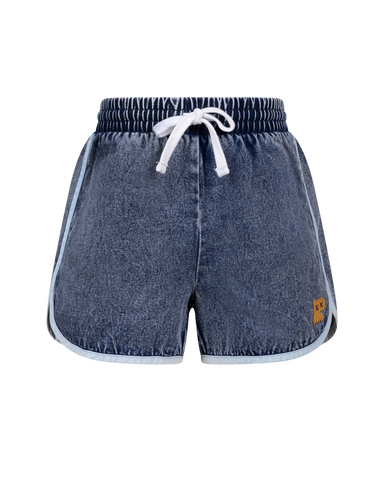 RETRO JOGGER SHORTS IN ACID WASH