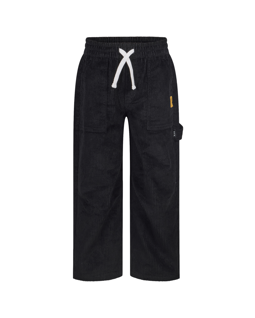 CHUNKY CORD RELAXED PANT IN CHARCOAL | Rock Your Baby