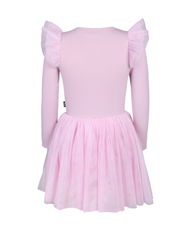 REBEL UNICORN LONG SLEEVE DRESS IN DUSTY LILAC