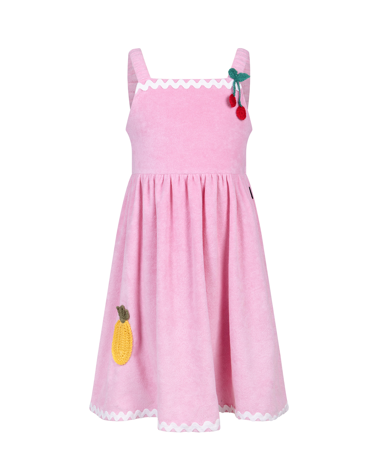ISLA TERRY DRESS IN PINK