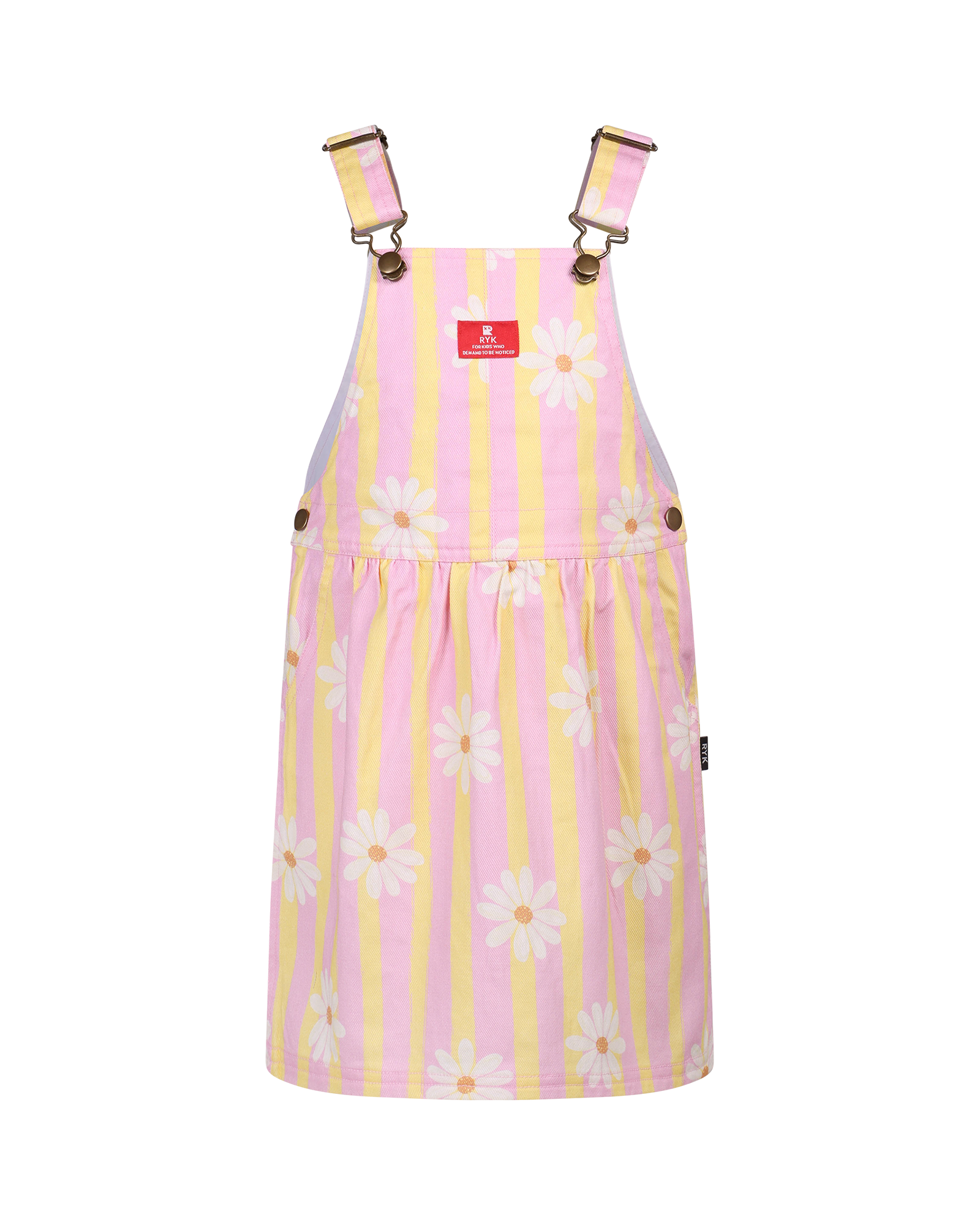 STRIPE TWIGGY PINAFORE