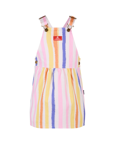 DAISY STRIPE TWIGGY PINAFORE