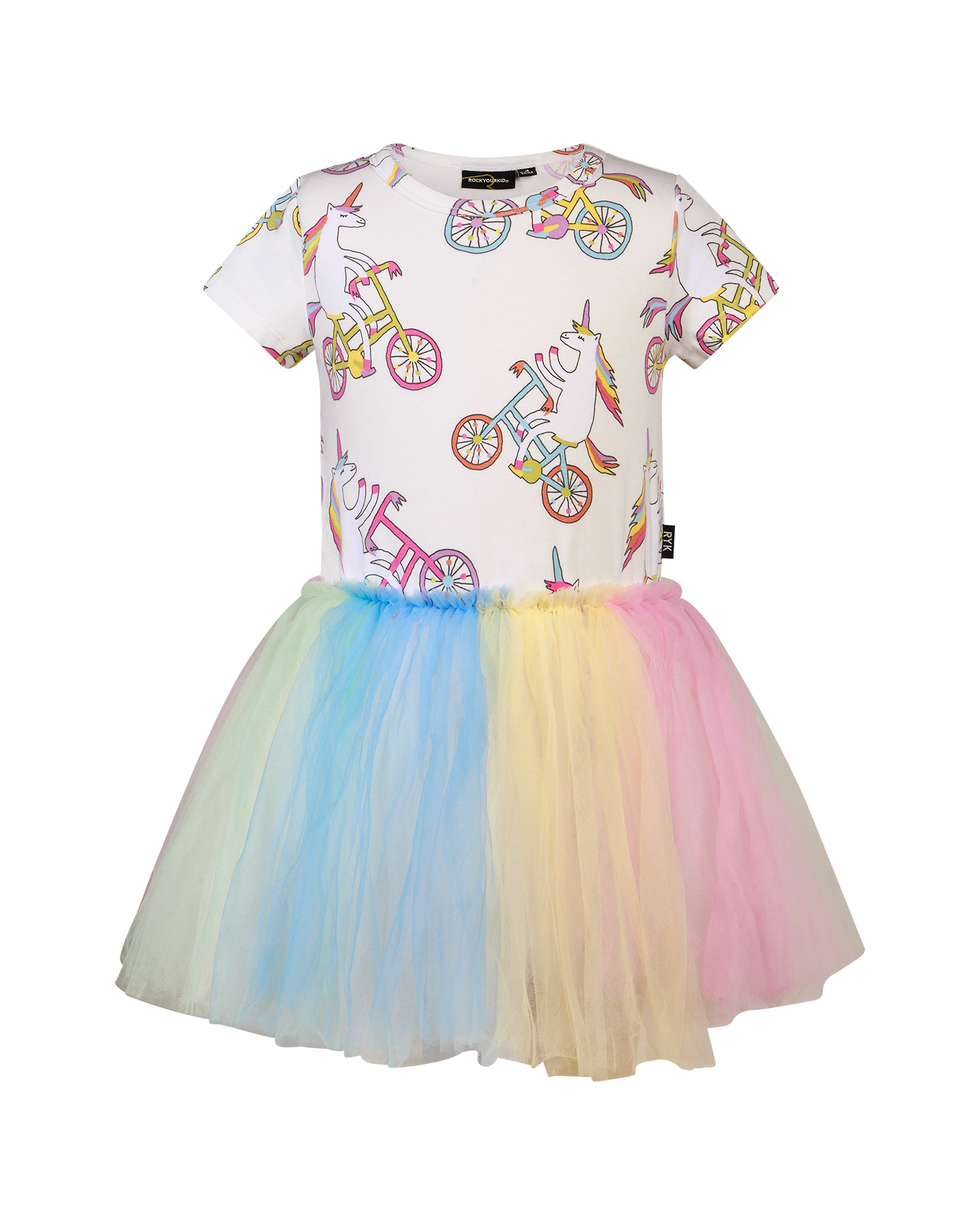 UNICORN BIKE CIRCUS DRESS
