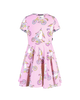 UNICORN BIKE SHORT SLEEVE WAISTED DRESS