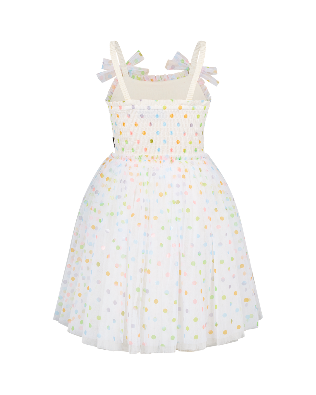 RAINBOW POLKA DOT WISHES TULLE DRESS