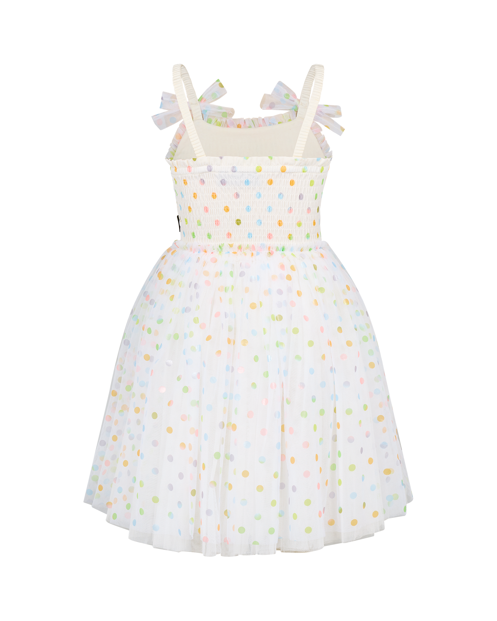 RAINBOW POLKA DOT WISHES TULLE DRESS