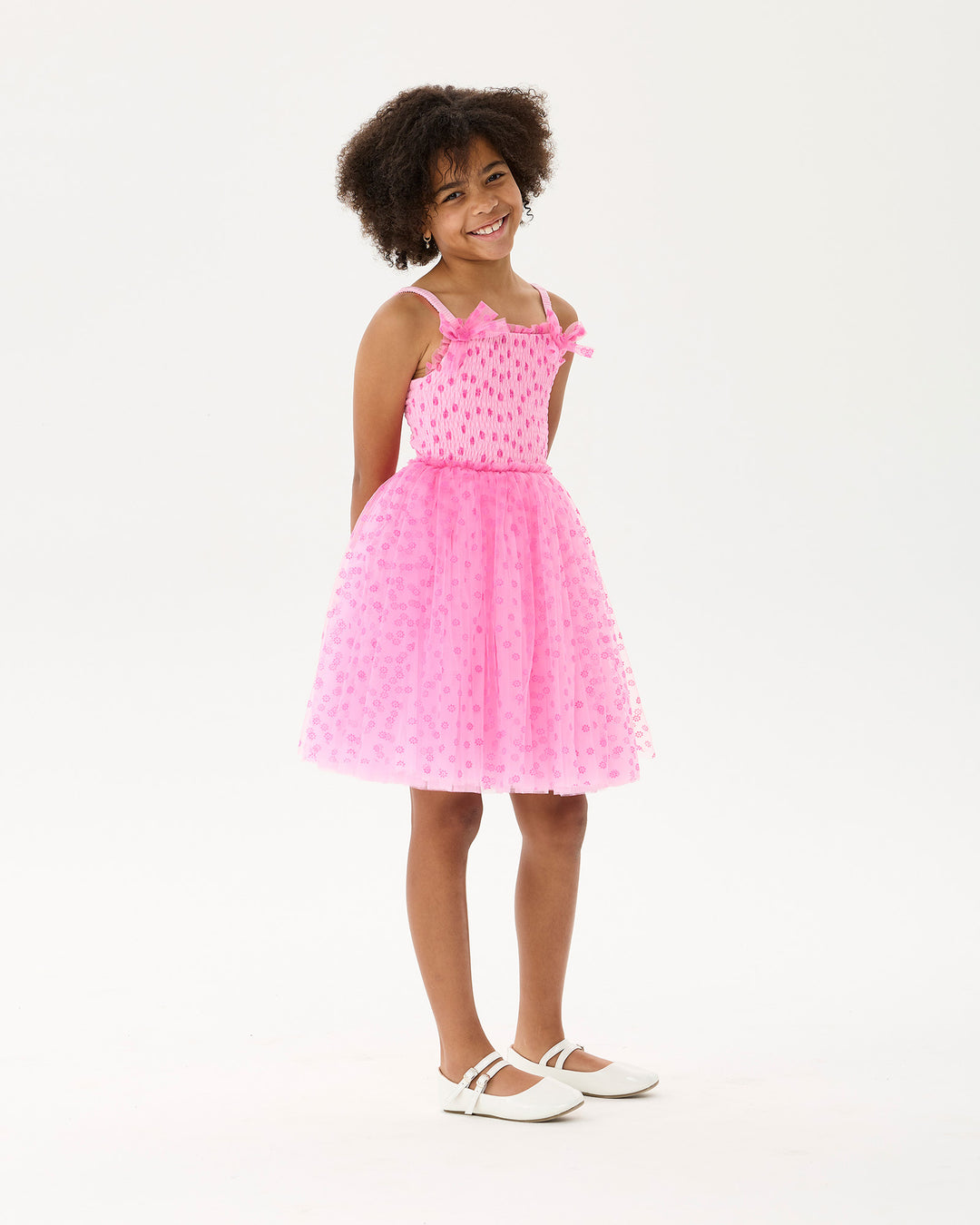 PINK POLKA DOT WISHES TULLE DRESS