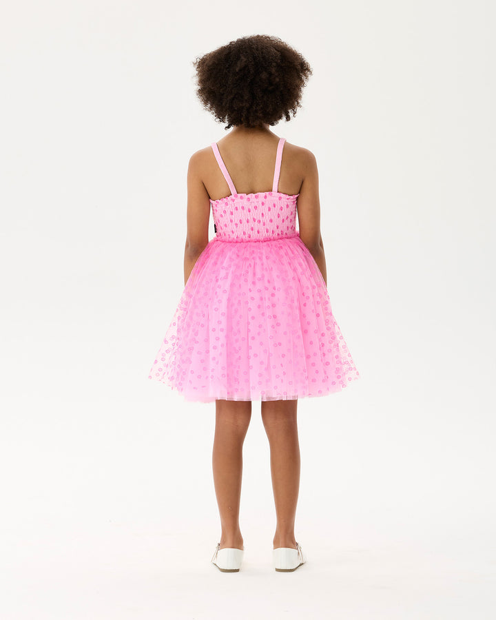 PINK POLKA DOT WISHES TULLE DRESS