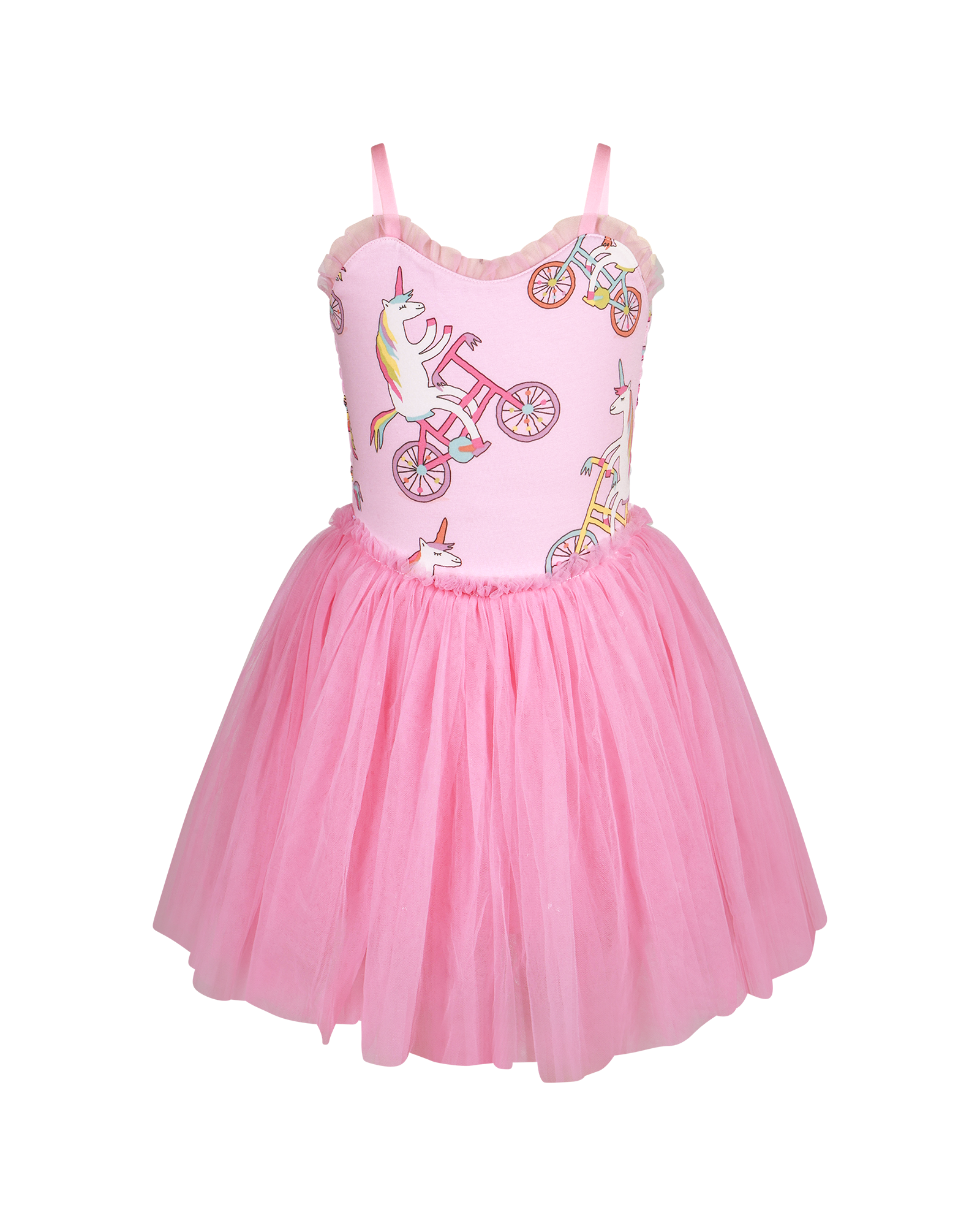 UNICORN BIKE PIXIE TULLE DRESS