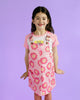 LOLA PINAFORE IN PINK DAISY