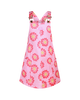 LOLA PINAFORE IN PINK DAISY