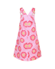 LOLA PINAFORE IN PINK DAISY