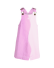 WAVY PINAFORE IN PINK