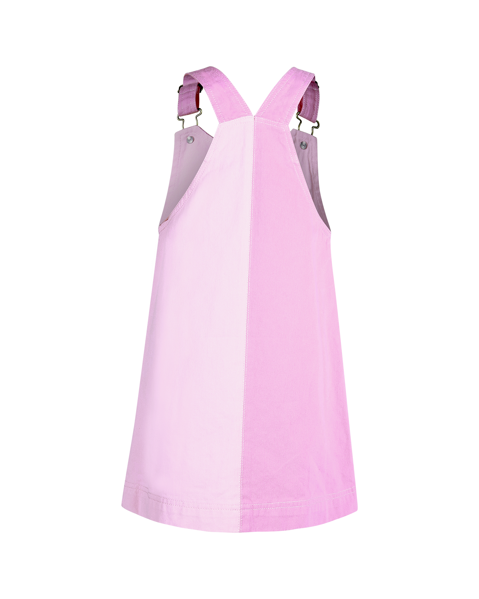 WAVY PINAFORE IN PINK