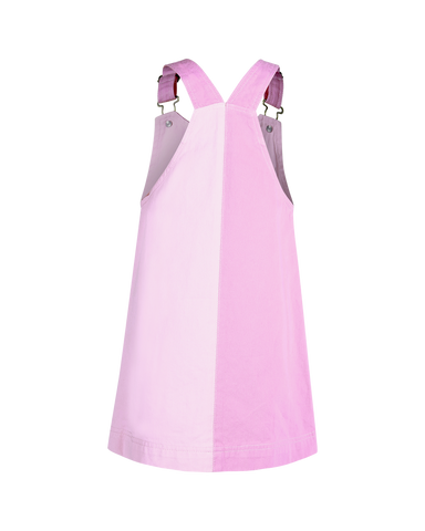 WAVY PINAFORE IN PINK
