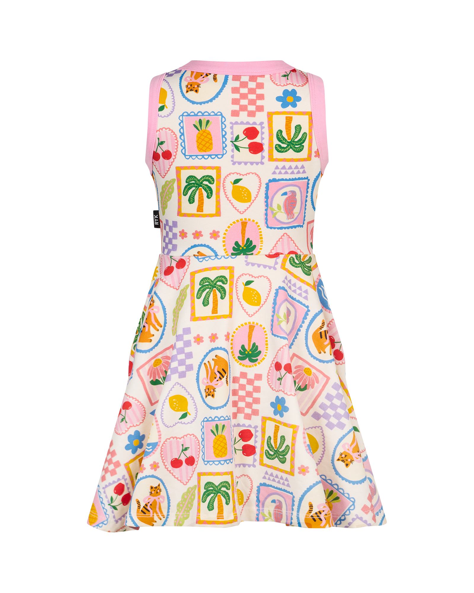 TROPICAL BEACH TENNIS DRESS