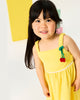 ISLA TERRY DRESS IN LEMON