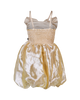 GIFT BOW DRESS IN GOLD