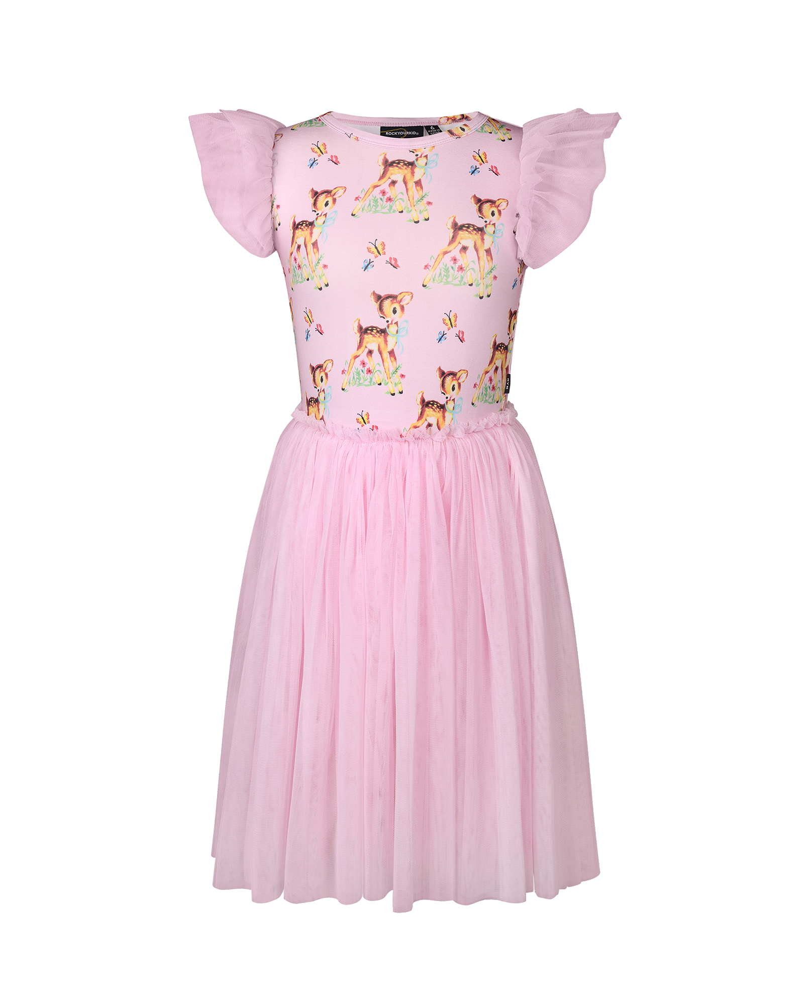 BABY DEER SUGARPLUM DRESS