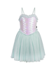 SHIMMER TULLE DRESS IN MINT