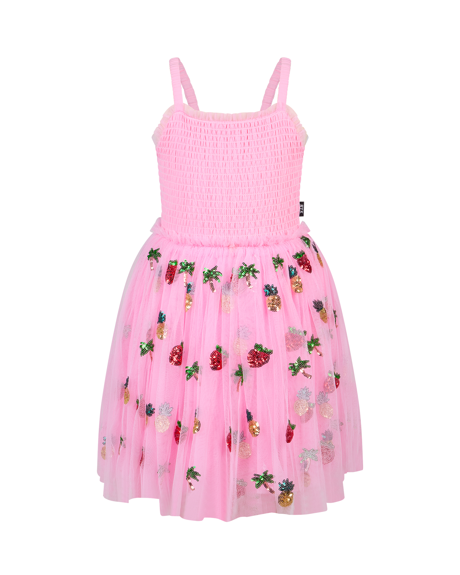 TROPICAL WISHES TULLE DRESS