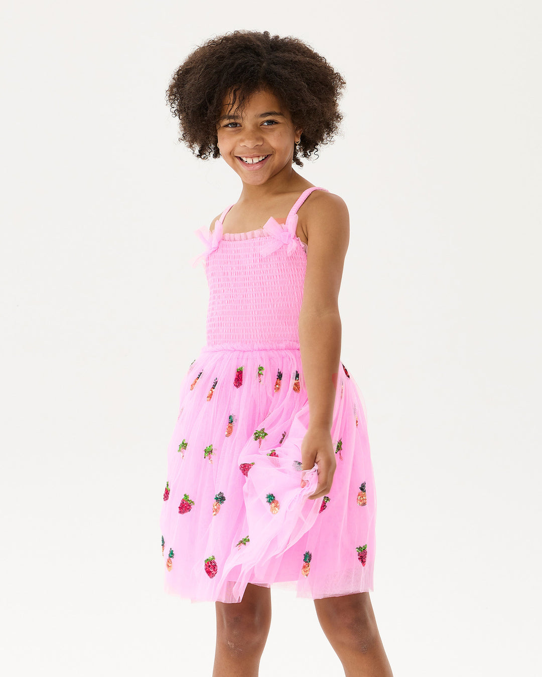 TROPICAL WISHES TULLE DRESS | Rock Your Baby