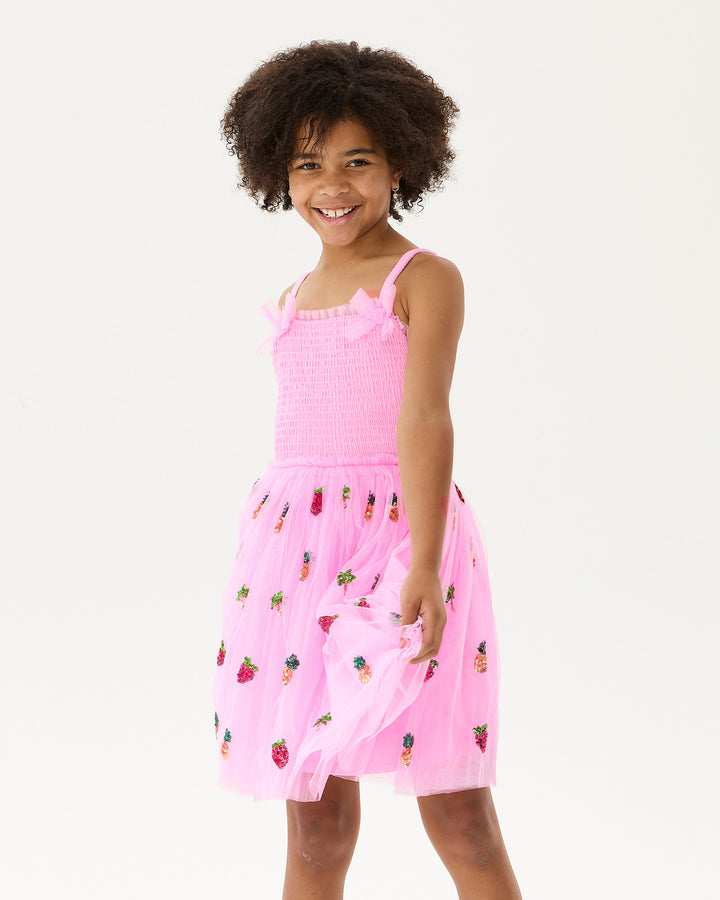 TROPICAL WISHES TULLE DRESS | Rock Your Baby