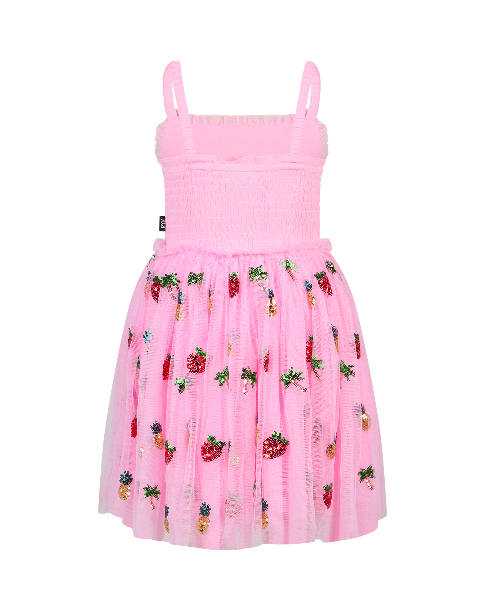 TROPICAL WISHES TULLE DRESS