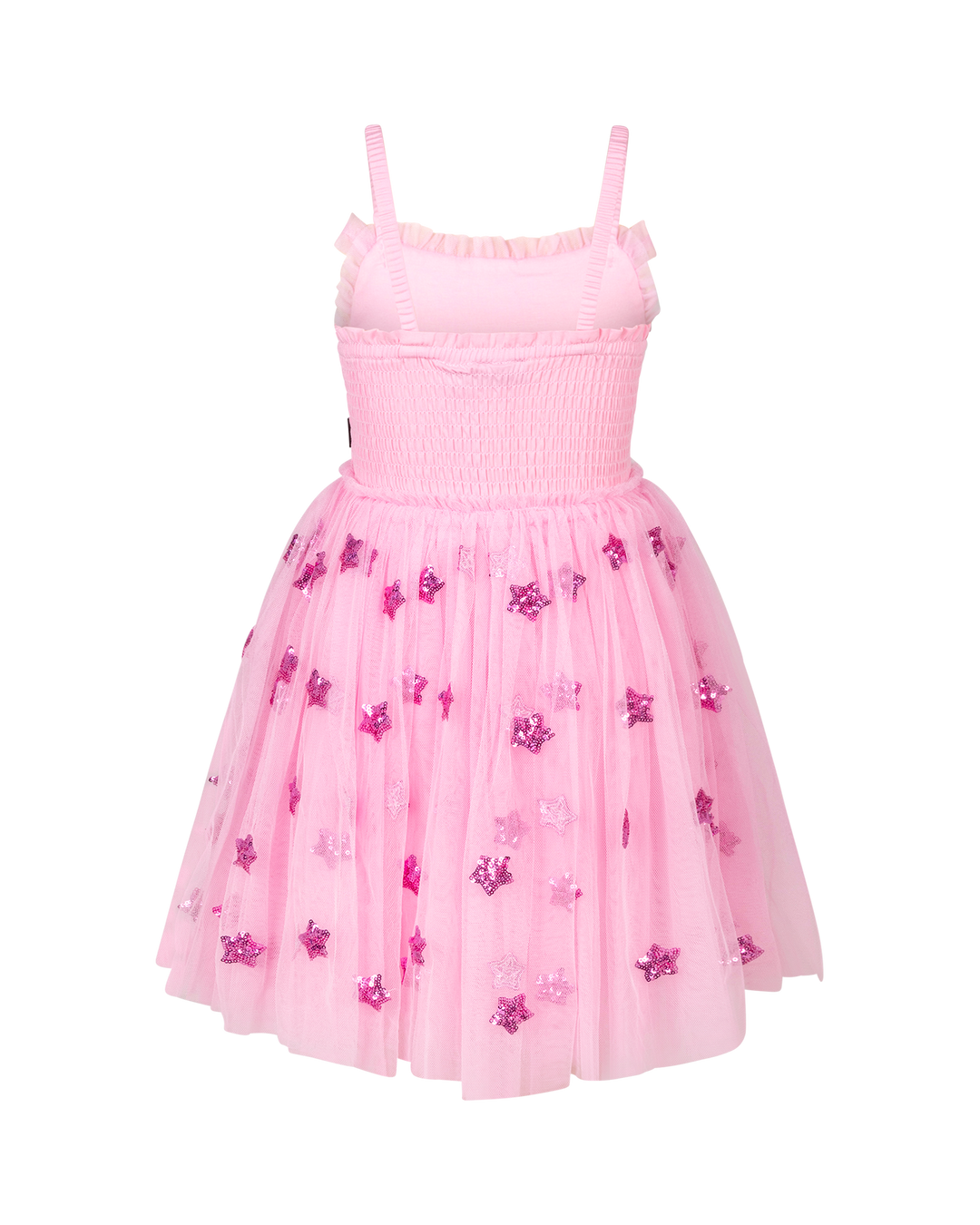 WISHES TULLE DRESS IN POPPY STARS