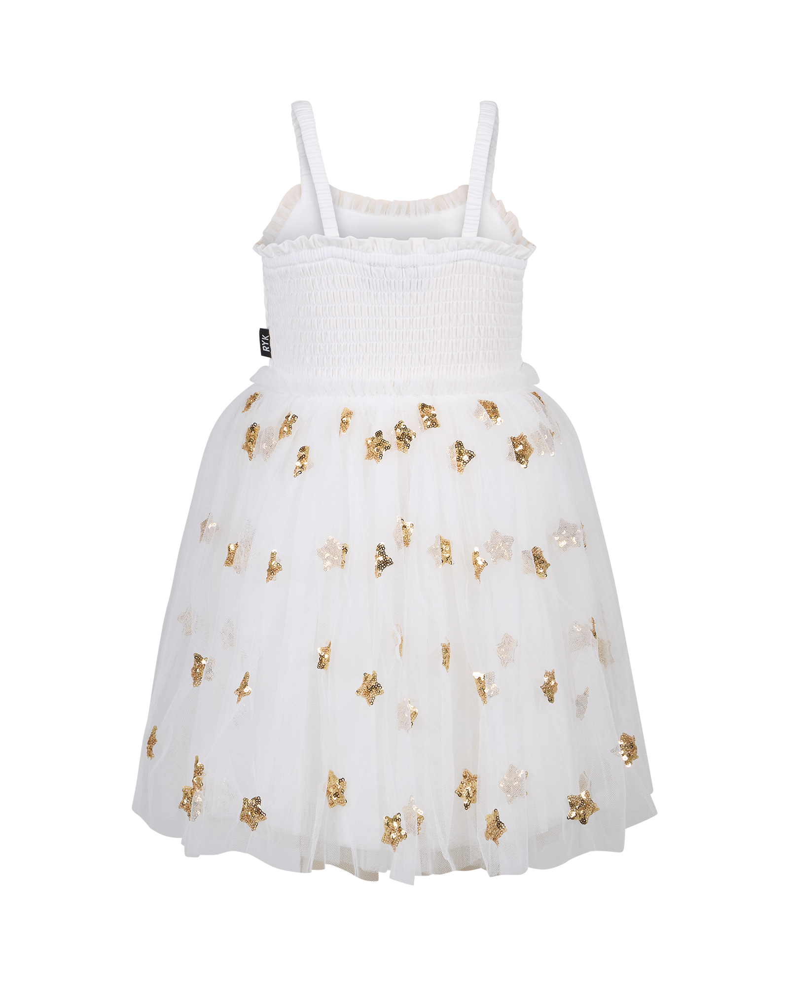 WISHES TULLE DRESS IN SNOW CONE STARS