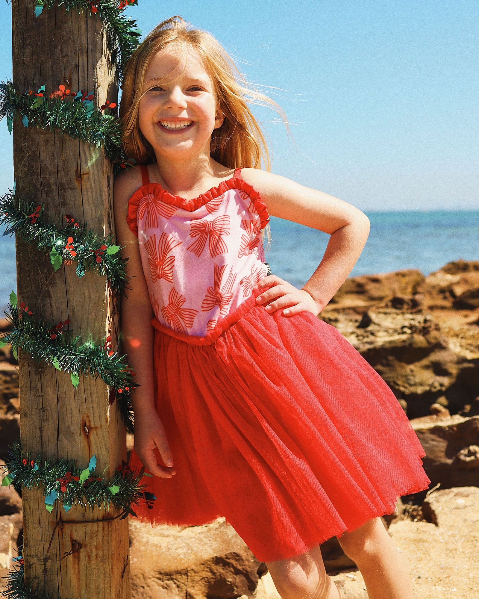 LOTS OF BOWS PIXIE TULLE DRESS