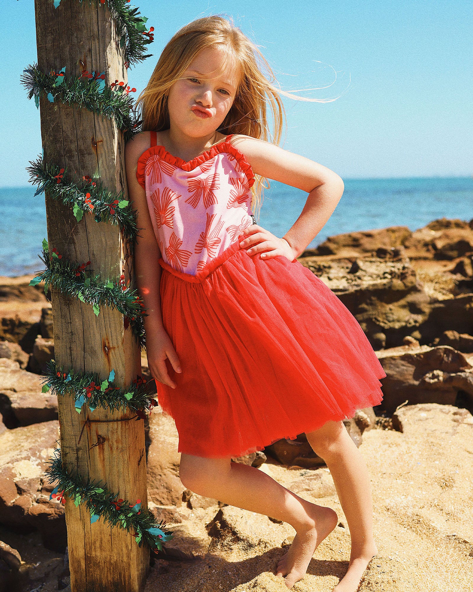 LOTS OF BOWS PIXIE TULLE DRESS