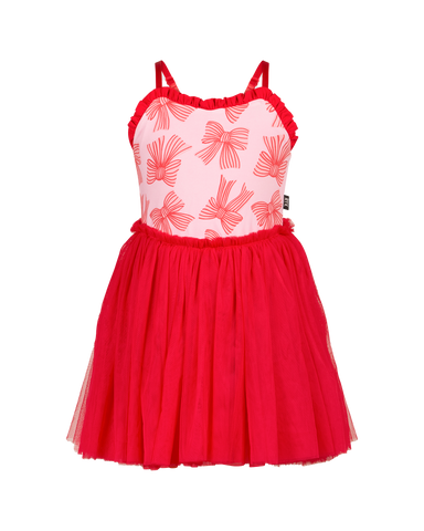 LOTS OF BOWS PIXIE TULLE DRESS