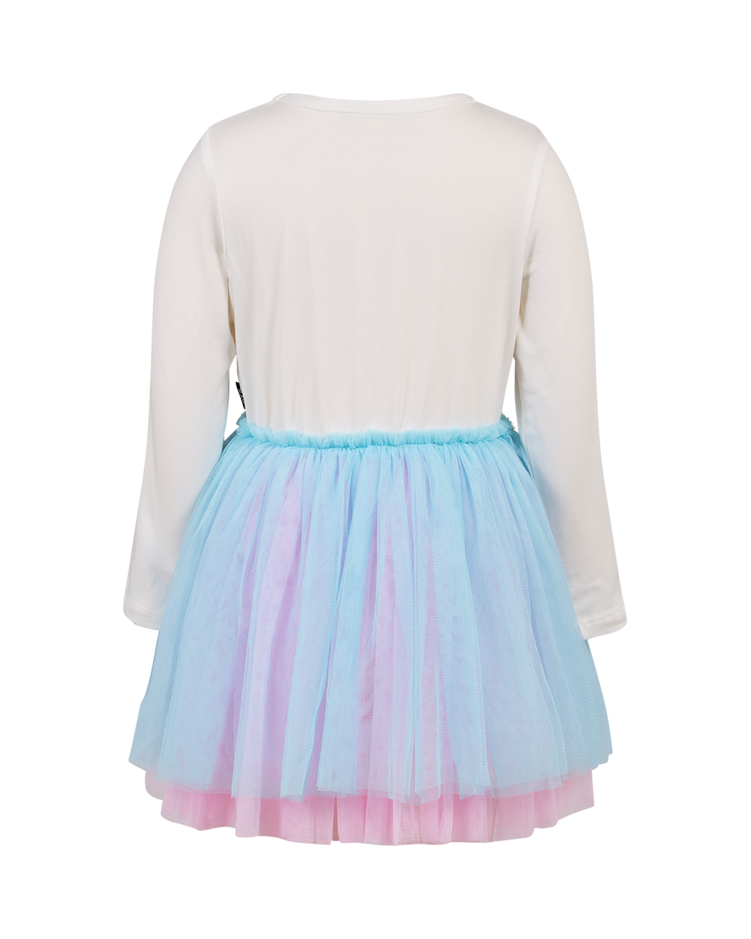 UNICORN RAINBOW LONG SLEEVE PIXIE DRESS
