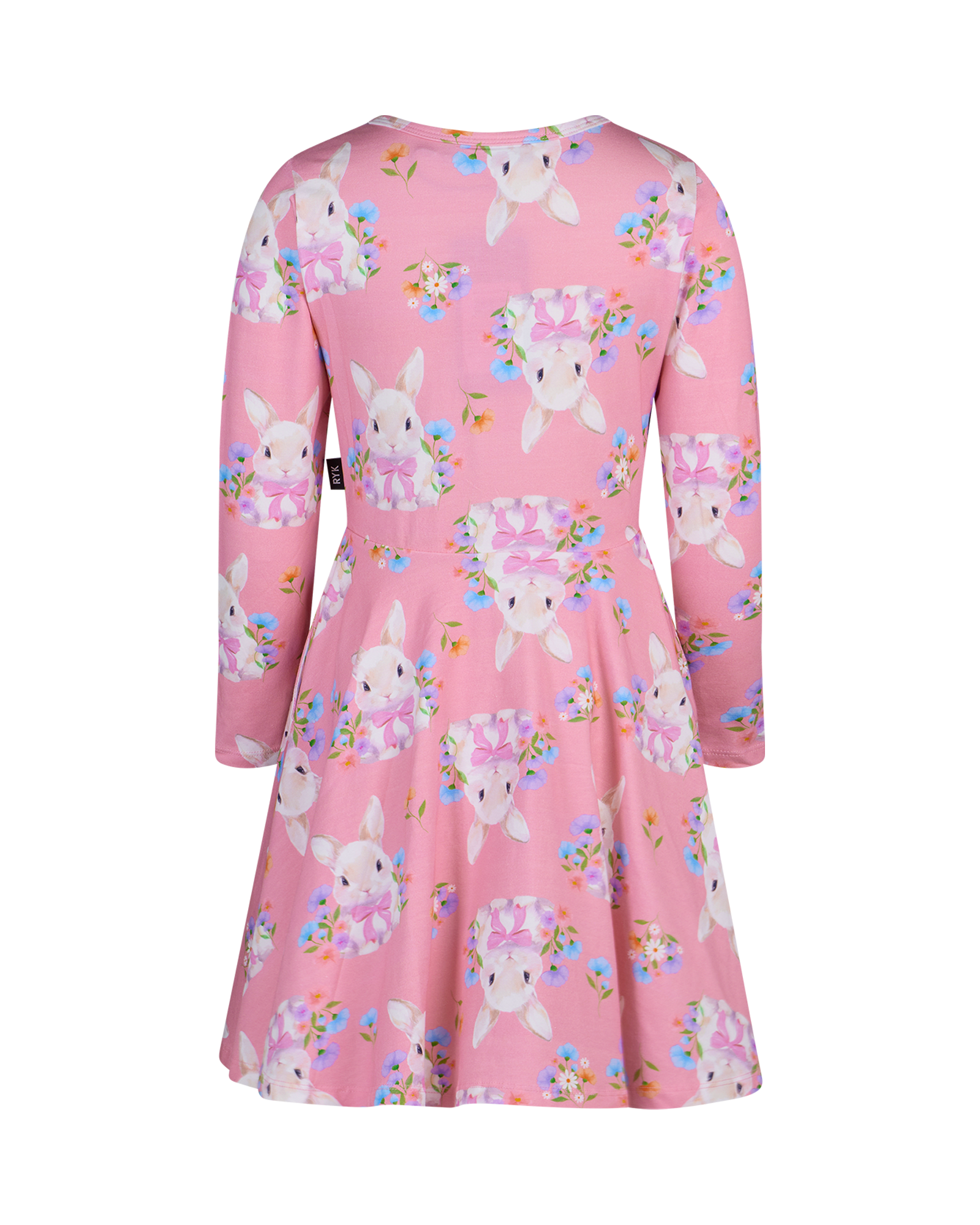 HUNNY BUNNY LONG SLEEVE WAISTED DRESS