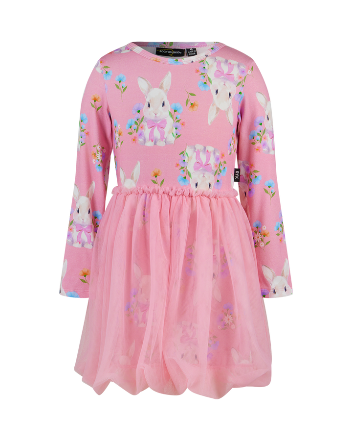 HUNNY BUNNY LONG SLEEVE BUBBLE DRESS