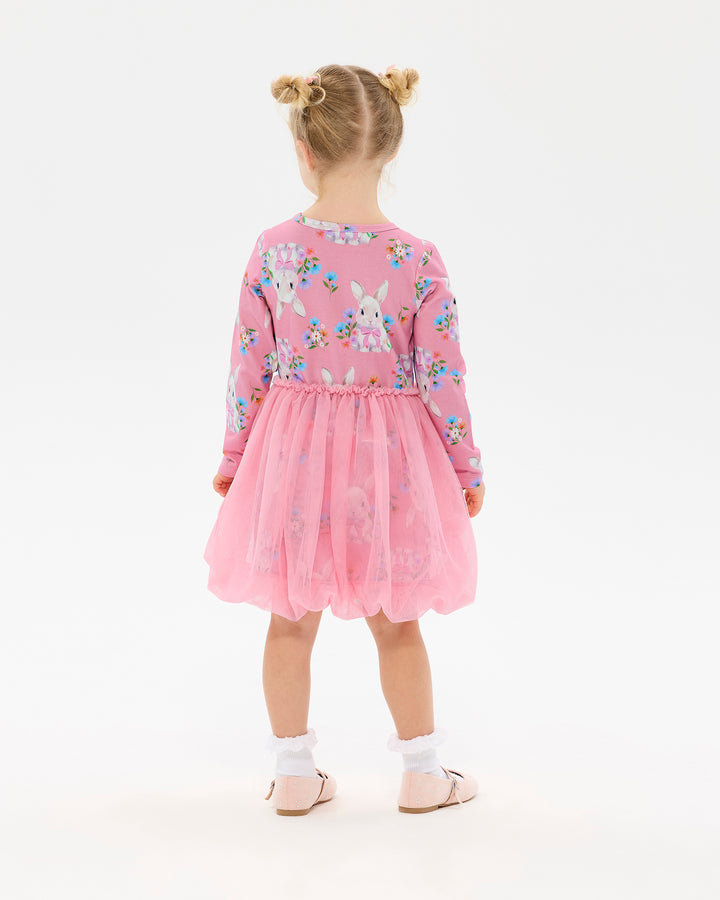 HUNNY BUNNY LONG SLEEVE BUBBLE DRESS