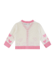BABY HEART CARDIGAN IN CREAM