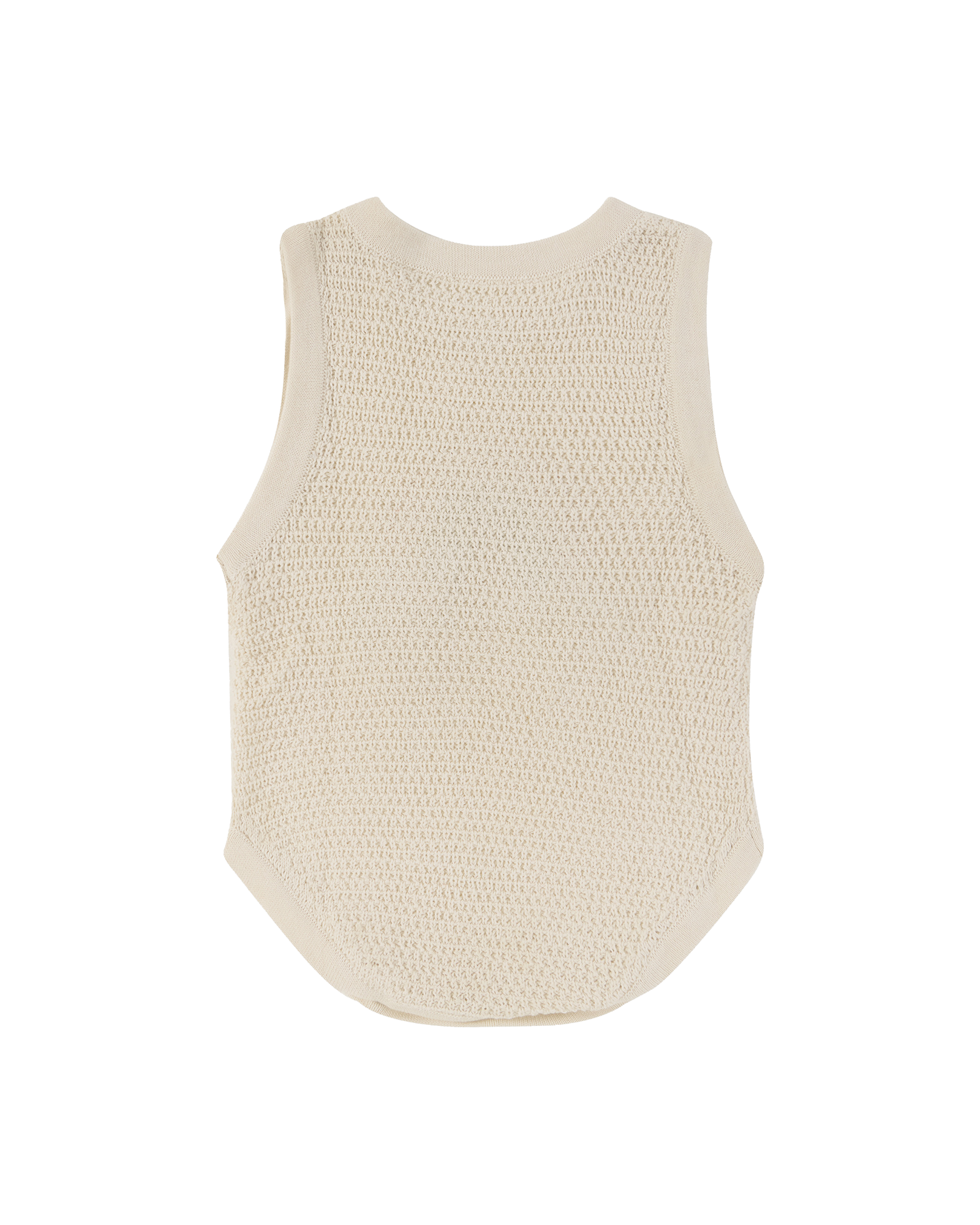 LA MER KNITTED ROMPER IN CREAM