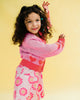 PINK HEART CARDIGAN