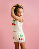 LA MER CROCHET SHORT IN CREAM
