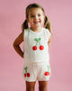 LA MER CROCHET SHORT IN CREAM