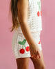 LA MER CROCHET SHORT IN CREAM